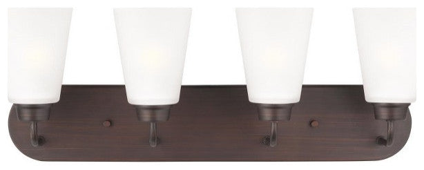 Kerrville 4-Light Bath Vanity Light Bronze