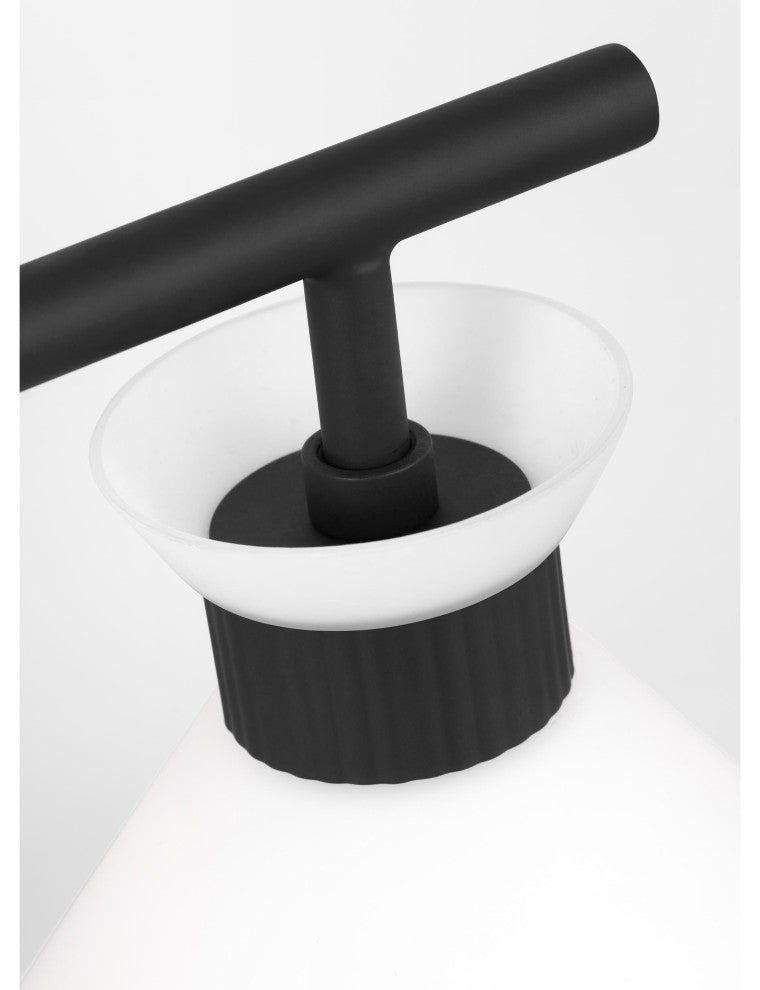 Belcarra 3 Light Bath, Midnight Black