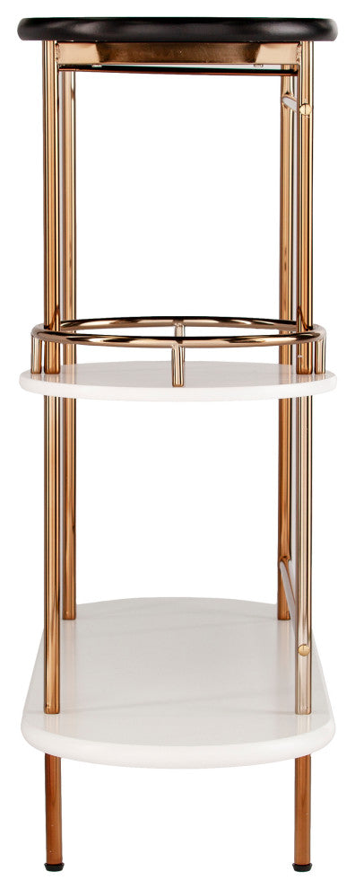 Vera Wine/ Bar Table w/ Glassware Storage