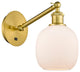 Innovations 317-1W-SG-G101-LED 1-Light Sconce, Satin Gold