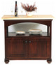 Eagle Furniture American Premiere Kitchen Island, Iron Ore
