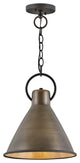 Hinkley Winnie Small Pendant, Dark Antique Brass