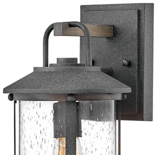 Hinkley Lakehouse Medium Wall Mount Lantern, Aged Zinc