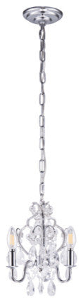 Living District LD5019D9C Orchid 3-Light Pendant
