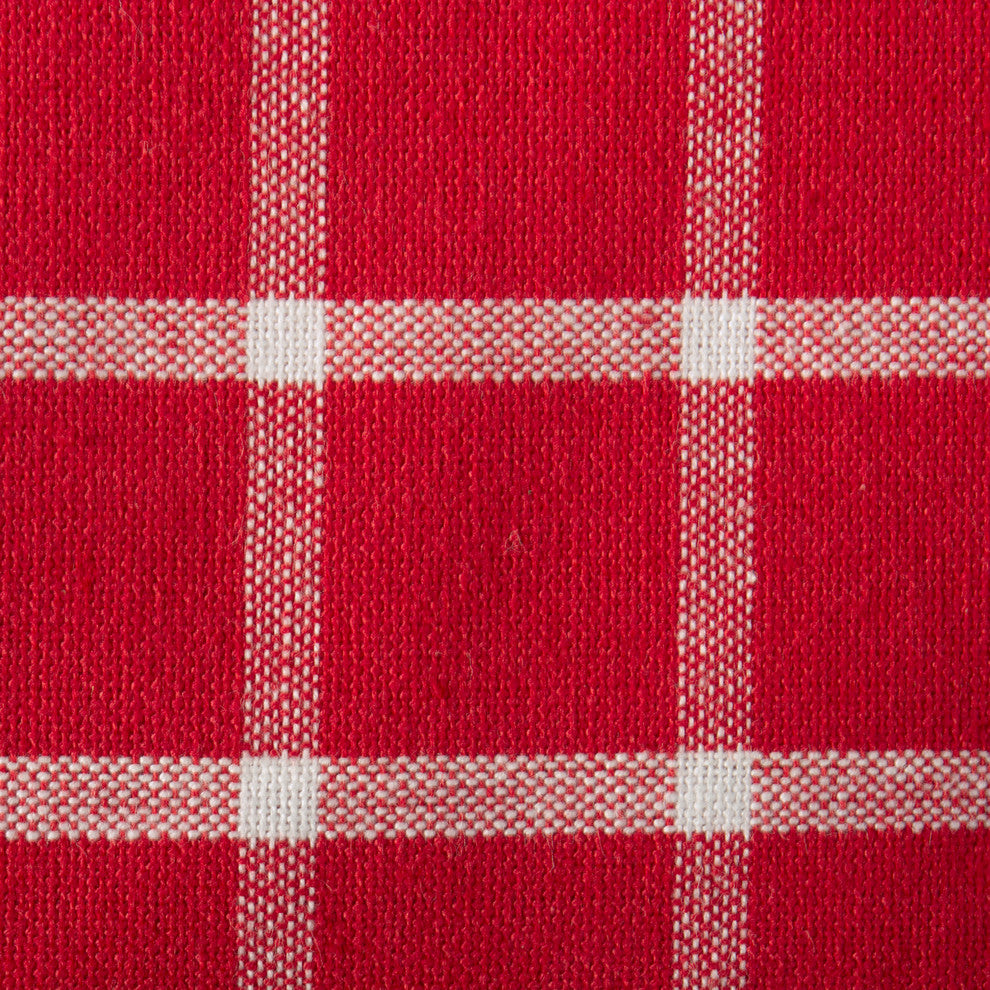 DII Holly Berry Plaid Table Runner