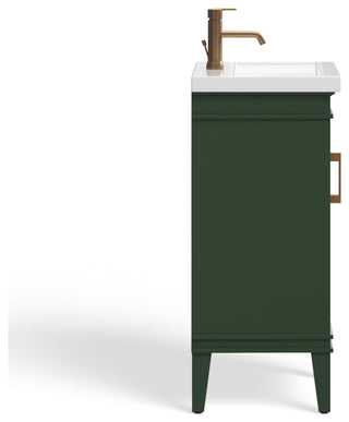 The Payton Bathroom Vanity, Green, 20", Single Sink, Freestanding
