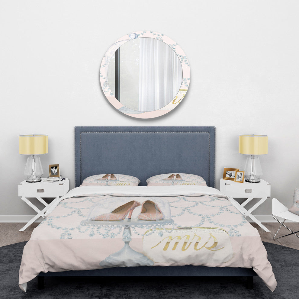 Fashion and Glam Shoes I Glam Duvet Cover Set, King