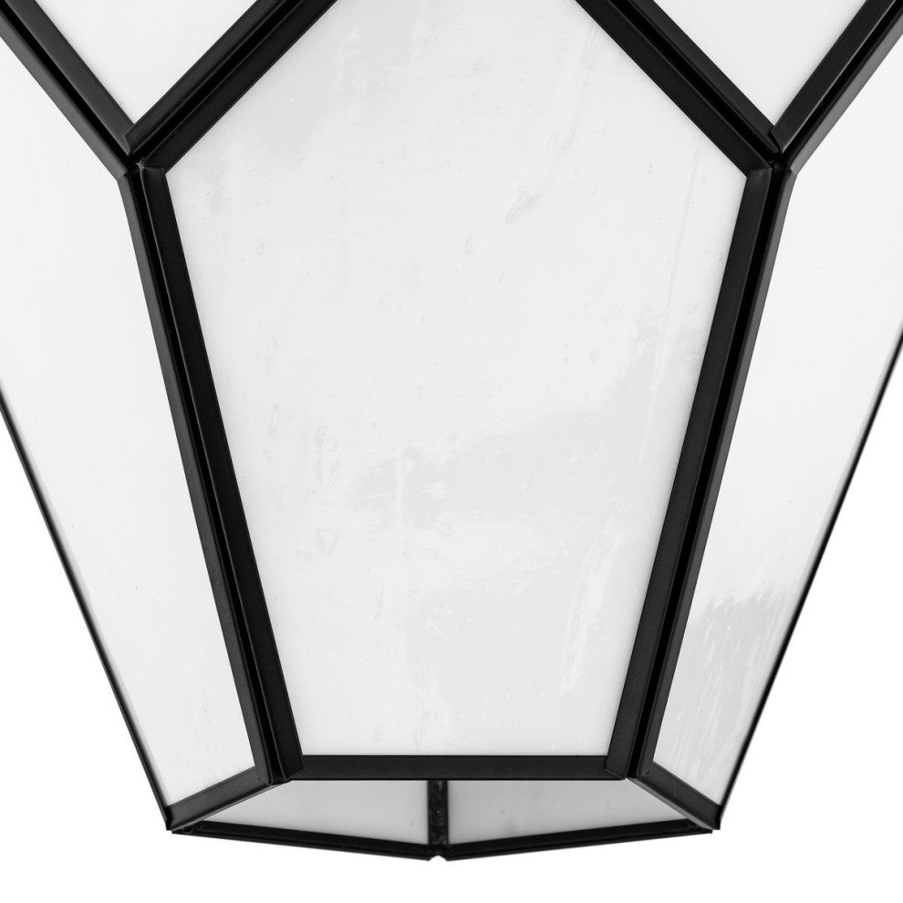 Latham Collection 1-Light Contemporary Pendant, Matte Black