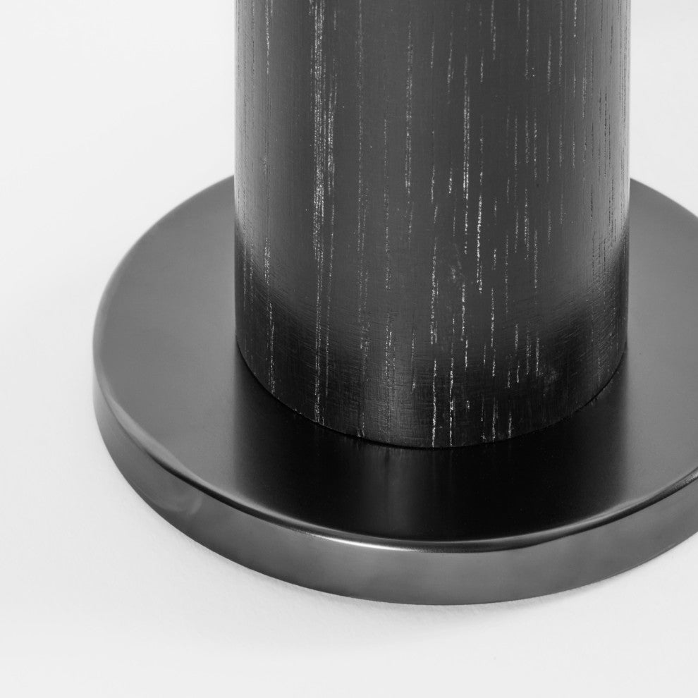 Blackened Oak Knuckle Table Lamp US