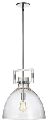 Contemporary Modern Pendant Light Liberty, Polished Chrome