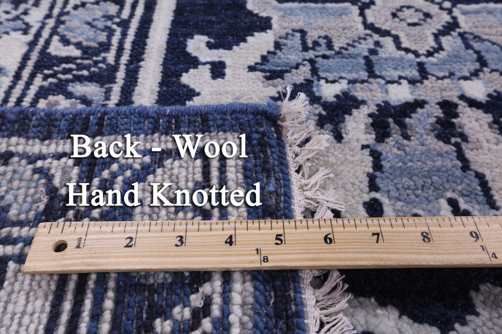 9' 1" X 12' 0" Persian Heriz Serapi Handmade Wool Rug - Q13705