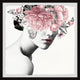 "Pink Beauty II" Framed Painting Print, 18x18