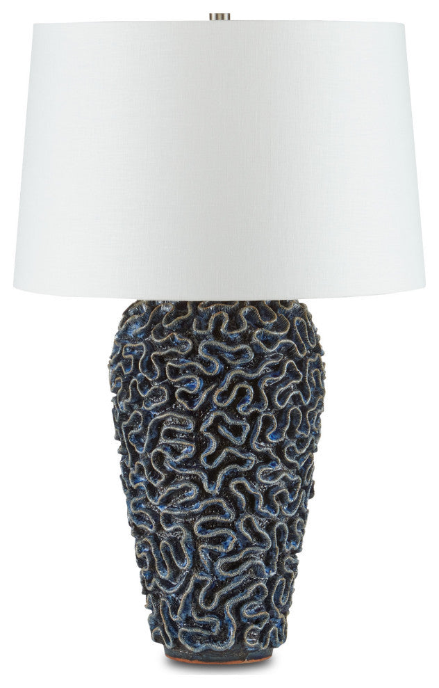 Milos Blue Table Lamp