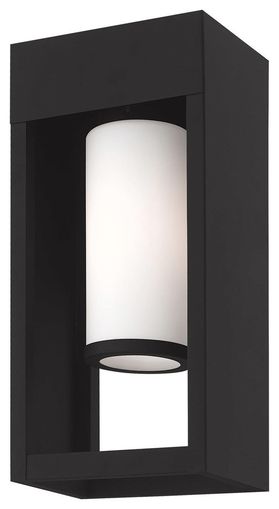 Livex Lighting Black 1-Light Outdoor Wall Lantern