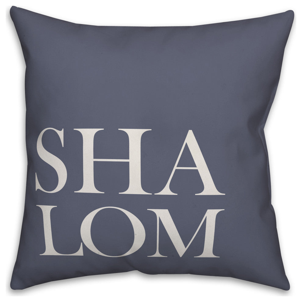 Shalom 20"x20" Throw Pillow Cover