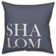 Shalom 20"x20" Throw Pillow Cover