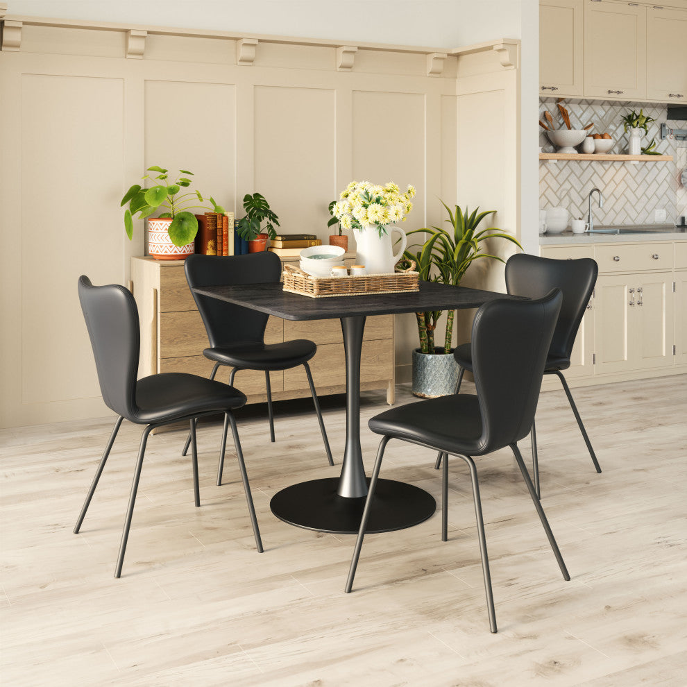 Torlo Dining Chair, Set of 2 Black