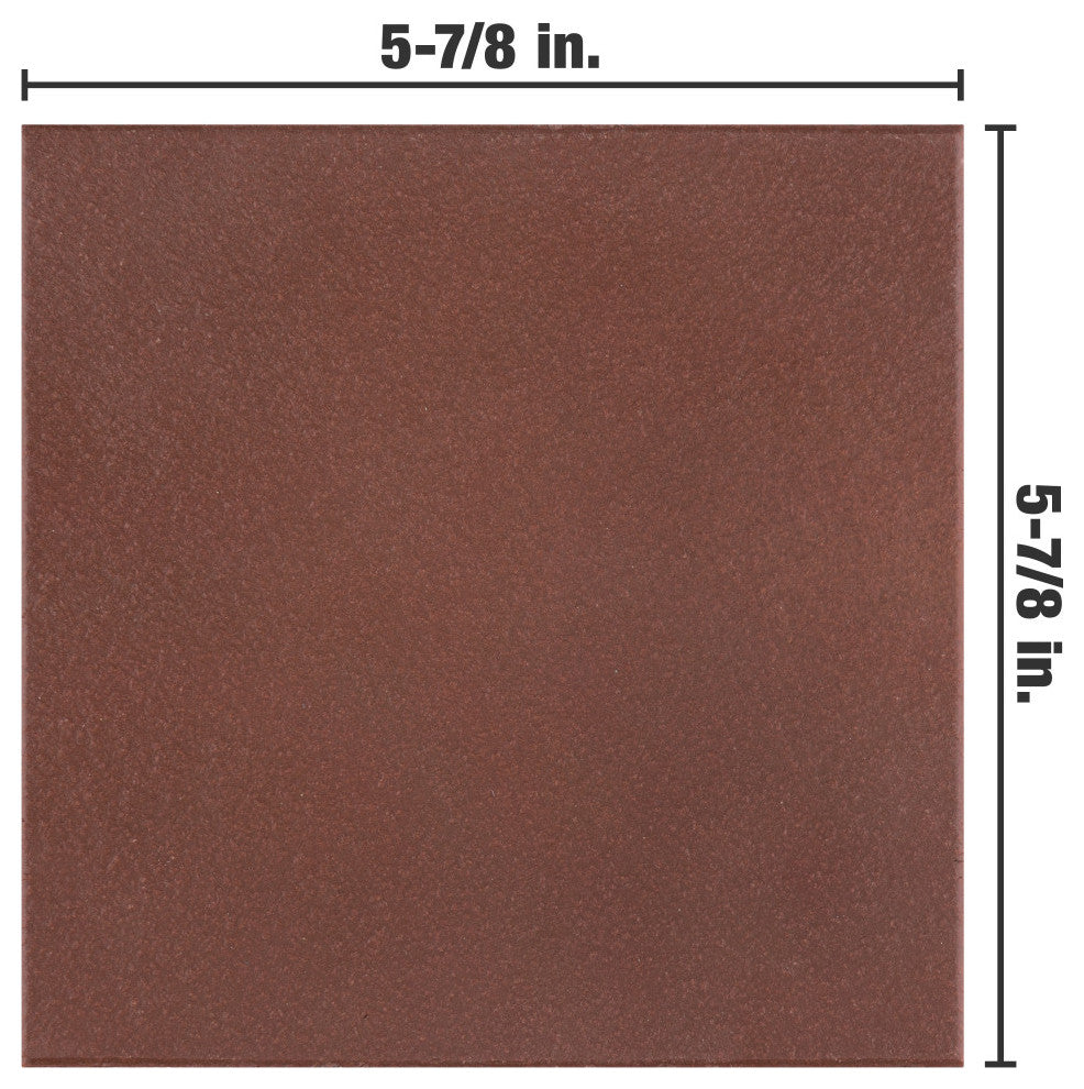 Quarry Flame Red Ceramic Floor and Wall Tile