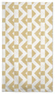 Geo Block Yellow 58 x 102 Outdoor Tablecloth