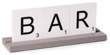Bar Scrabble Design Table Top Decor