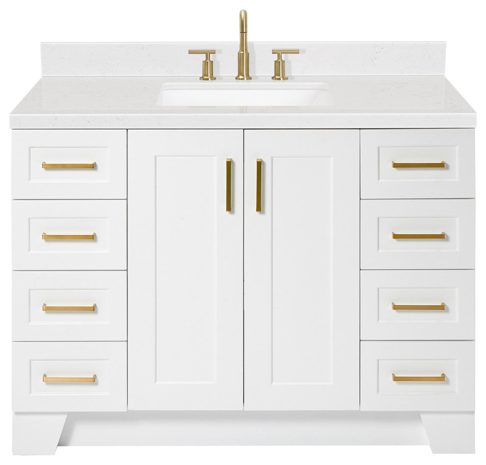 Ariel Taylor 48" Single Rectangular Sink Bathroom Vanity