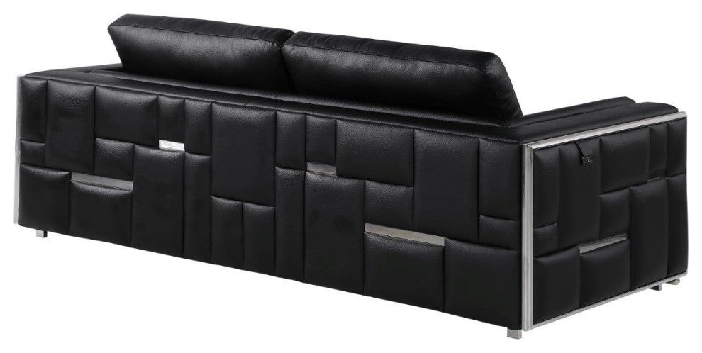 Luna Top Grain Italian Leather  2PC Set