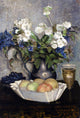 Pieter Meiners Still Life With Fruit and Flowers Wall Decal Print