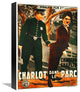 "Charlie Chaplin - French - In the Park, 1916" Canvas Giclee, 12"x16"