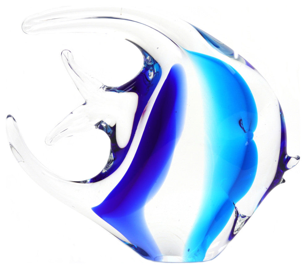 Murano Glass Moon Fish