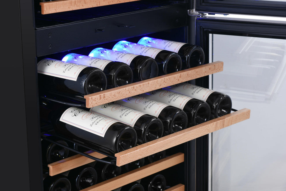 EdgeStar CWR1553DD 142 Bottle 24" Built-In or - Stainless Steel