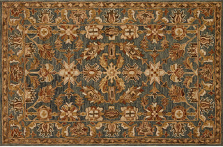 Victoria Rug, Slate / Slate, 7'9"x9'9"