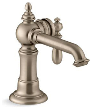 Kohler Artifacts Single-Handle Bathroom Sink Faucet, Vibrant Brushed Bronze