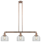 Innovations Lighting 213-Ac-S-G72-Led 3 Light Dimmable Led Island Light
