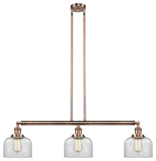 Innovations Lighting 213-Ac-S-G72-Led 3 Light Dimmable Led Island Light