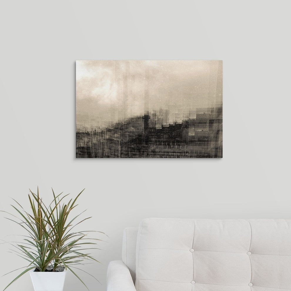 "The Smelter" Wrapped Canvas Art Print, 24"x16"x1.5"