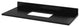 Astoria Transitional 48" Espresso Vanity, Black Granite Vanity Top