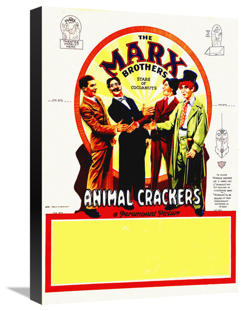 "Marx Brothers - Animal Crackers 06" Canvas by Hollywood Photo Archive, 15x22"