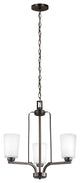 Generation Lighting Franport Three Light Chandelier 3128903EN3-710
