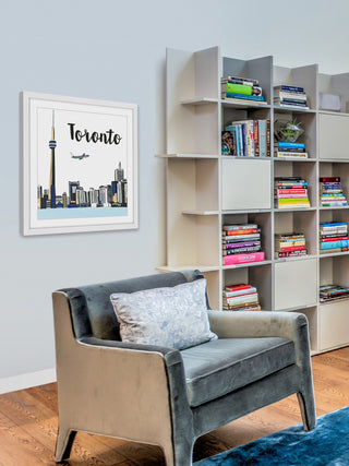 "Toronto Lakeview" Framed Print by Molly Rosner