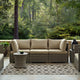 Perplex Geometric Diamond Trellis 9x12 Indoor and Outdoor Area Rug