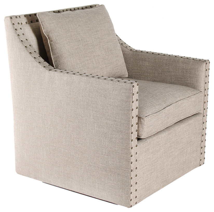 Occasional Chair Kim, Euro Burlap