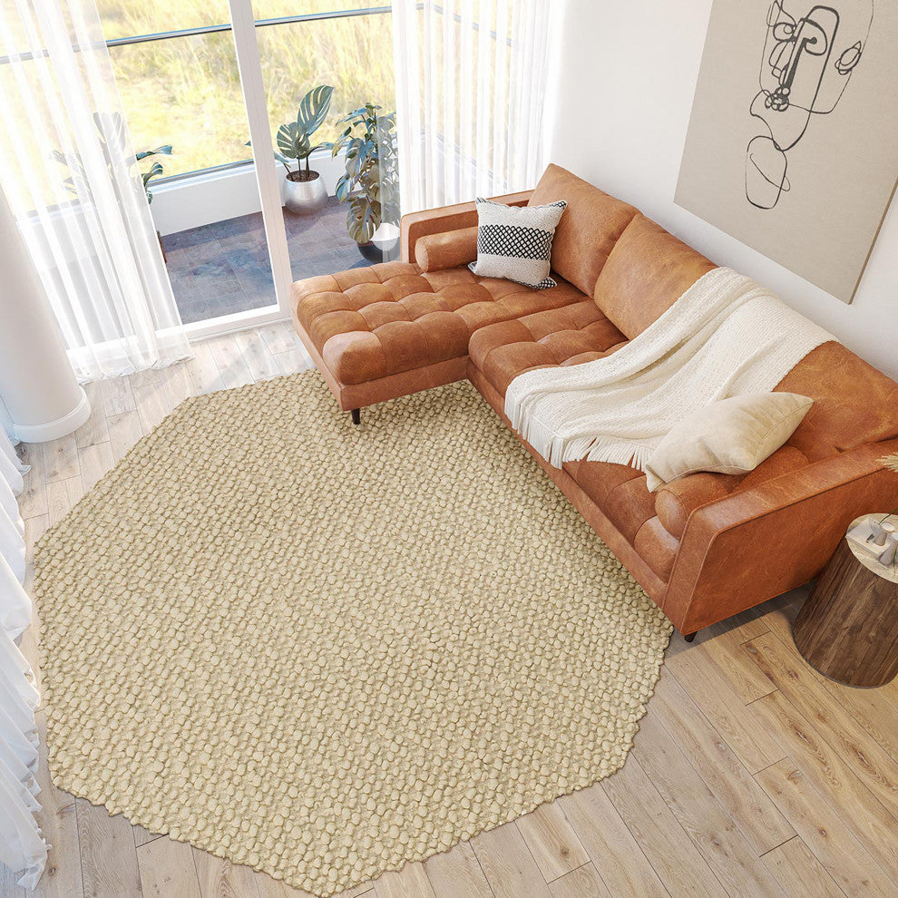 Gorbea GR1 Vanilla 6' x 6' Octagon Rug
