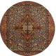 Ahgly Company Indoor Round Traditional Area Rugs, 3' Round