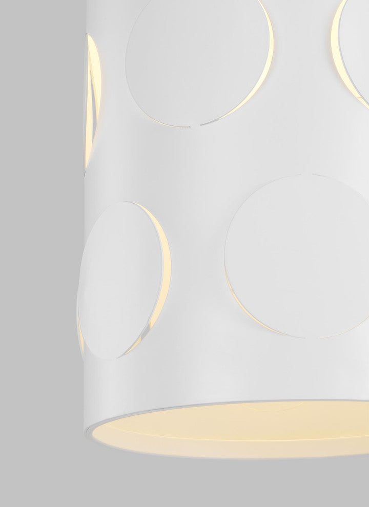 Dottie Small Pendant, Matte White