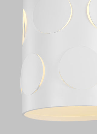 Dottie Small Pendant, Matte White
