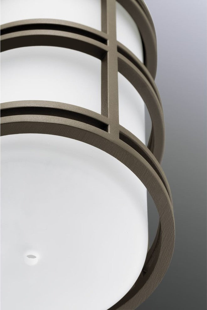 Belle Small LED Wall Lantern, Antique Bronze