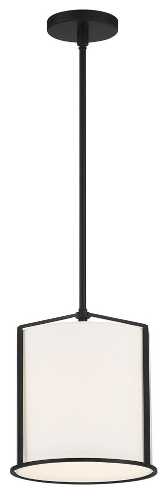 Carlyn 1 Light Black Pendant