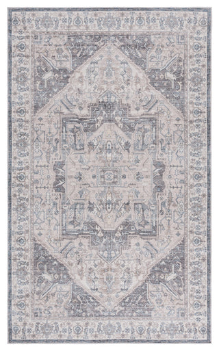 Safavieh Arizona Machine-Washable Collection ARZ249 Rug, Beige/Grey, 3'x5'
