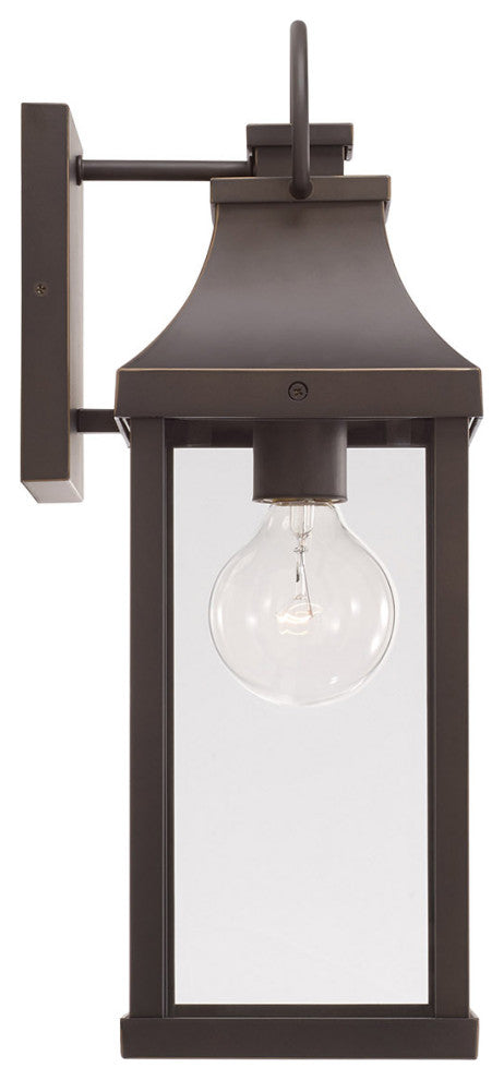 Capital Lighting 946411 Bradford 17" Tall Outdoor Wall Sconce - Black