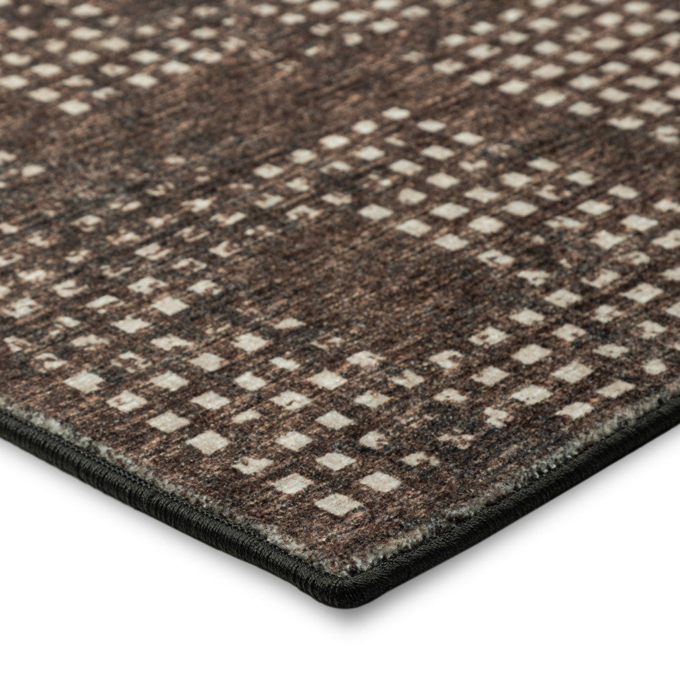 Dalyn Delano DA1 Chocolate 2'6"x12' Runner Rug